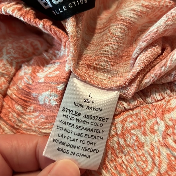 93. Blue B Collection Bandeau and Skirt in Paisley Print - Picture 10 of 11